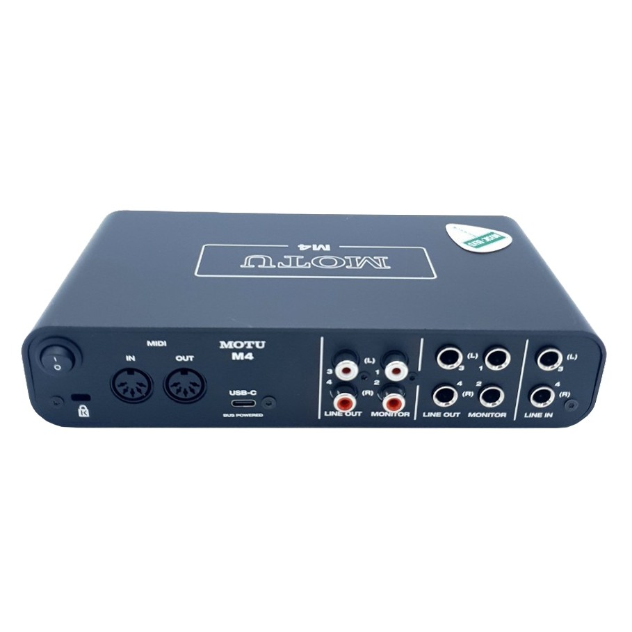 Motu m4 4x4 usb c audio interface m passarit thaipick