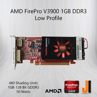 AMD FirePro V3900 1GB DDR3 low profile (มือสอง)