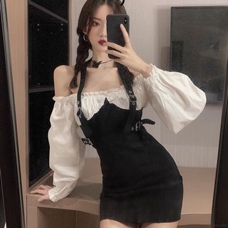 ชุดเดรสสําหรับสตรีสองชิ้น Bodycon