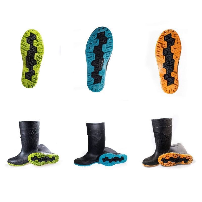 [Arrow Star A991 ถูกสุดในไทย] รองเท้าบูทกันน้ำ 12 นิ้ว บู๊ตสั้นสีสันสดใส A-991 Rain Rubber Boots ทำนา ตลาดสด บู๊ตกันน้ำ
