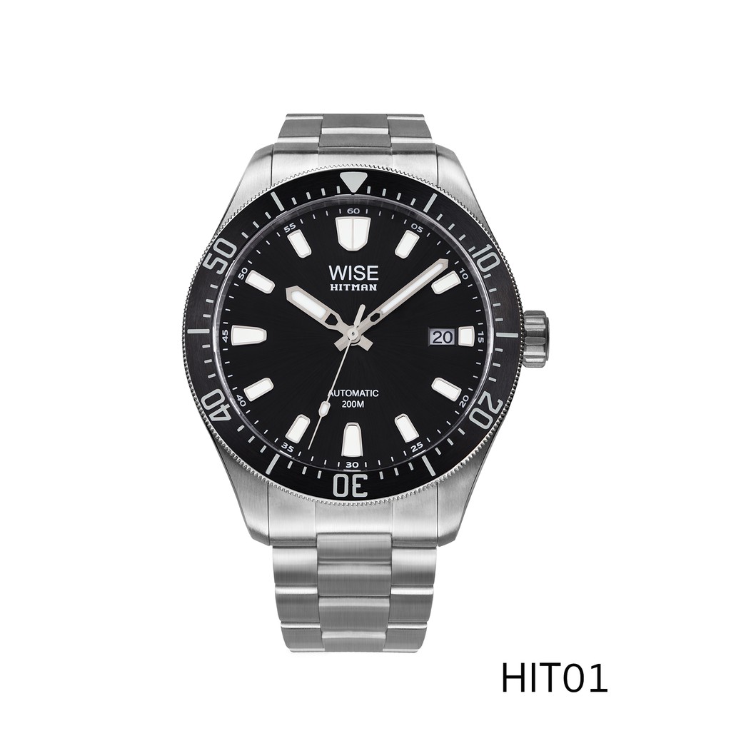 WISE รุ่น HITMAN Automatic 200 m. นาฬิกาผู้ชาย รหัสHIT01