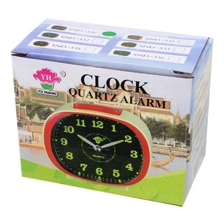 นาฬิกาปลุก Clock Quartz Alarm SND-335 รุ่น AlarmClock-SND-335-05g-Song