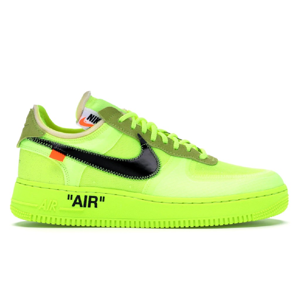 Nike Air Force 1 Low x Off-White (VOLT)