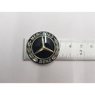 Logo Benz ขนาด 3 cm ติดหัวเกียร์