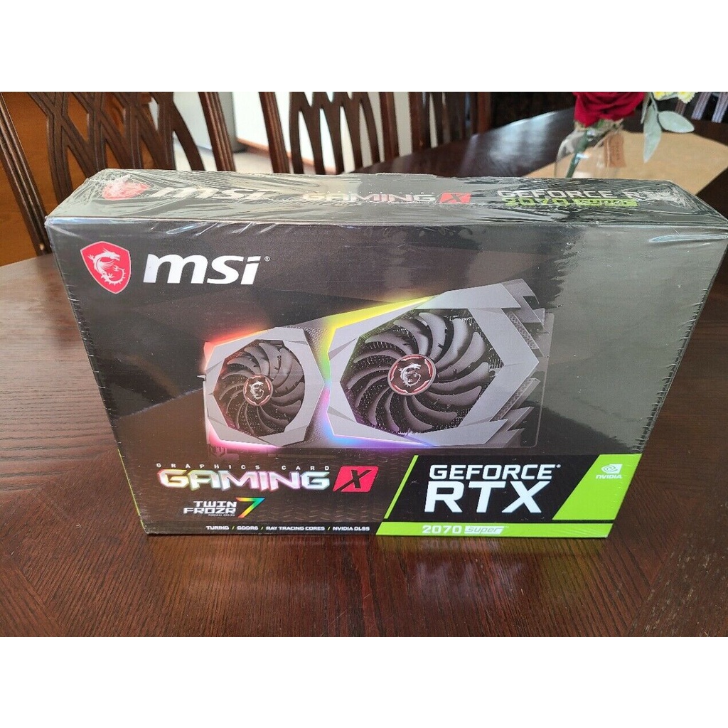 MSI GeForce RTX 2070 Super Gaming X 8gb Graphics Card