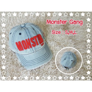 หมวกแก๊ป Monster Gang