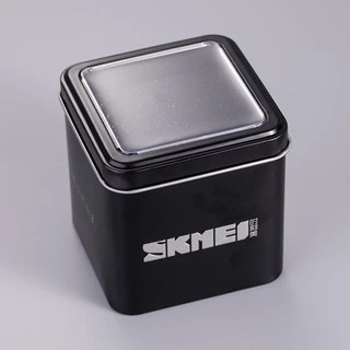 SKMEI กล่องโลหะ เก็บนาฬิกาข้อมือ กล่องของขวัญ 06 box SKMEI LOGO BOX06 watch BOX Gift Box Package