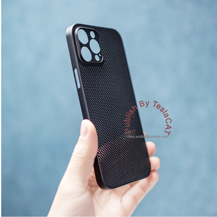 เคสป้องกันโทรศัพท์มือถือ แบบแข็ง บางพิเศษ กระจายความร้อน สีดํา สําหรับ 14 max 14Pro 14Promax 12Pro 13Pro compatible for เคสไอโฟน