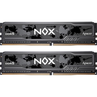 32GB (16GBx2) DDR5/5200MHz RAM (แรมพีซี) APACER NOX DDR5 (AH5U32G52C502MBAA-2)