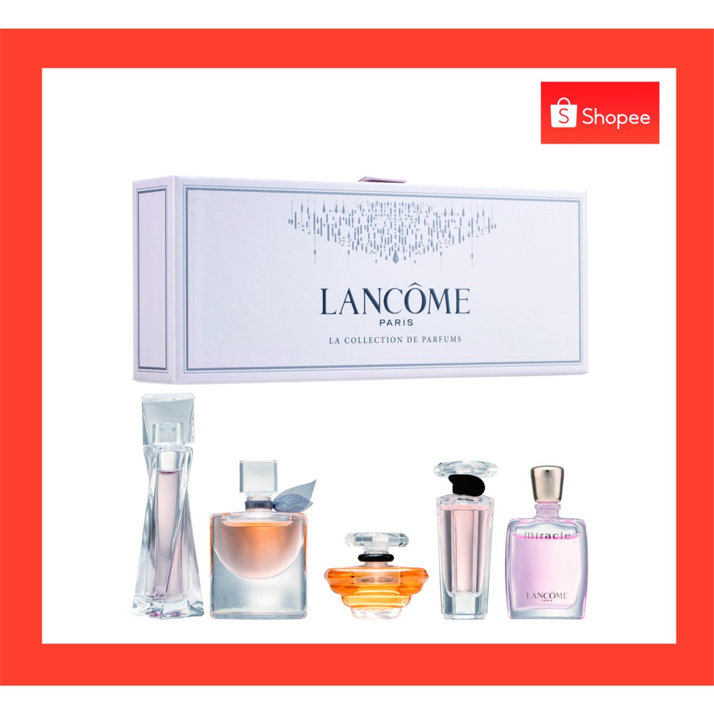 น้ำหอม ลังโคม Lancôme LA COLLECTION DE PARFUMS Sets (5pcs) Shopee