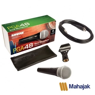 SHURE PGA48-QTR Wired Microphone (มีสายแถม)
