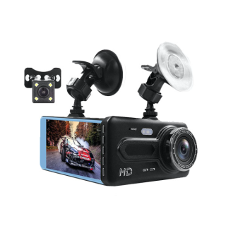 โปรโมชั่น Flash Sale : กล้องติดรถยนต์หน้าหลัง จอสัมผัส (Touchscreen) รุ่น T686 มีรีวิว