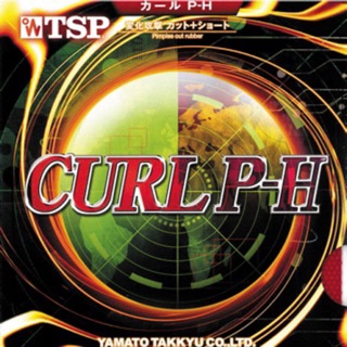 ยางปิงปอง TSP Curl P-H Soft เม็ดยาว มีฟองน้ำ