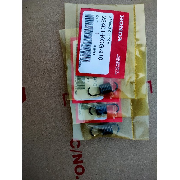 22401-KGG-910/3สปริงคลัทช์หลังแท้PCX160,จำนวน3ตัว อะไหล่แท้HONDA