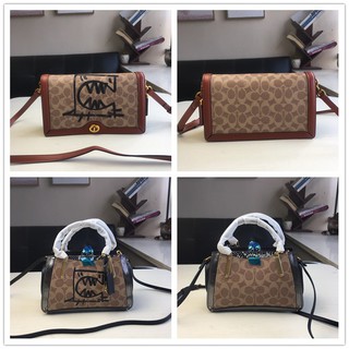 coach F7394176019 กระเป๋าสะพายกระเป๋าผู้หญิงกระเป๋าสะพาย Crossbody