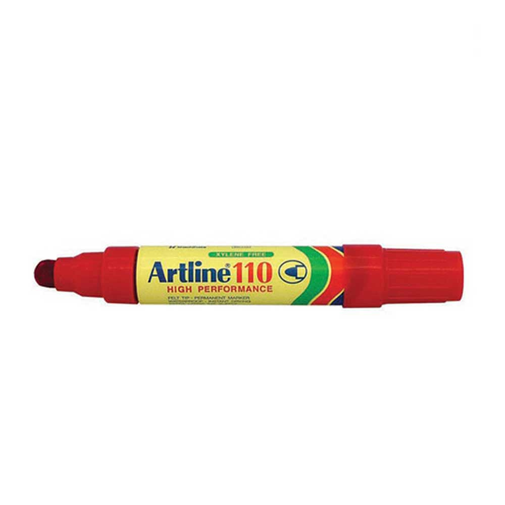 Artline EK110 ปากกามาร์กเกอร์สียักษ์ 4mm - สีแดง