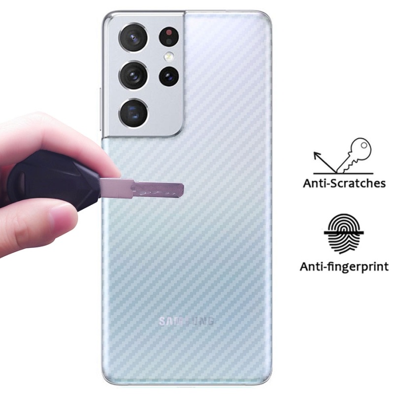 ฟิล์มSamsung กันรอย ฟิล์มหลัง เคฟล่า Samsung Galaxy S21/S21Plus/S21Ultra/Note20/Note20Ultra/S20/S20P