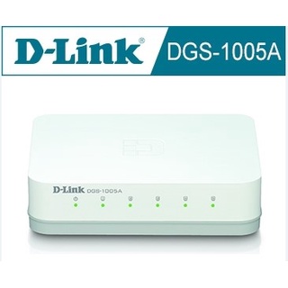 Gigabit Switching Hub 5 Port D-LINK DGS-1005A (4") ประกัน LT. อุปกรณ์ขยายสัญญาณ ขยายสัญญาณ ethernet อีเทอร์เน็ต