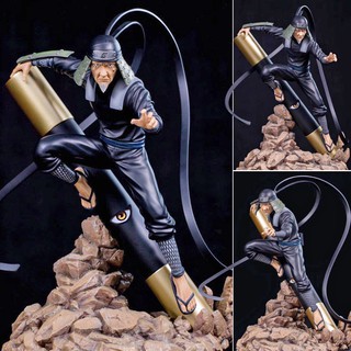 Figure ฟิกเกอร์ Model โมเดล Naruto Shippuden นารูโตะ ตำนานวายุสลาตัน Sarutobi Hiruzen ฮิรุเซ็น ซารุโทบิ 27 cm