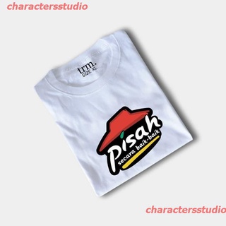 charactersstudio New Combed 30 เสื้อยืดแขนสั้นพิมพ์ลาย BAiK Pizza Anniversary สําหรับผู้ชาย sale