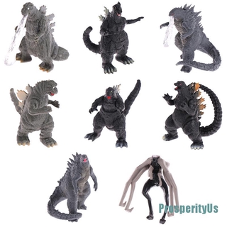 (Prosperityus) โมเดลฟิกเกอร์ Godzilla Vs Kong ขนาด 5 ซม. 8 ชิ้น