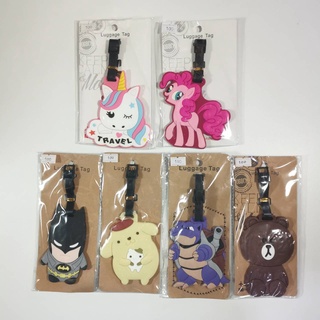 ป้ายชื่อห้อยกระเป๋าเดินทางลายการ์ตูน - Luggage Tag