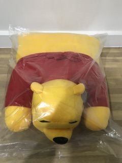 ตุ๊กตา หมอนหมีพูห์ Pooh Cushion ไซด์ L 21นิ้ว x 15นิ้ว ลิขสิทธิ์แท้