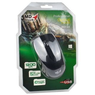 Mouse Optical MD-TECH MD-64 USB เม้าส์สาย