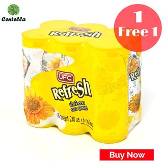 UFC CHRYSANTHEMUM JUICE 240CC*6 พิเศษ ซื้อ 1 เเถม 1 Special Buy 1 free 1