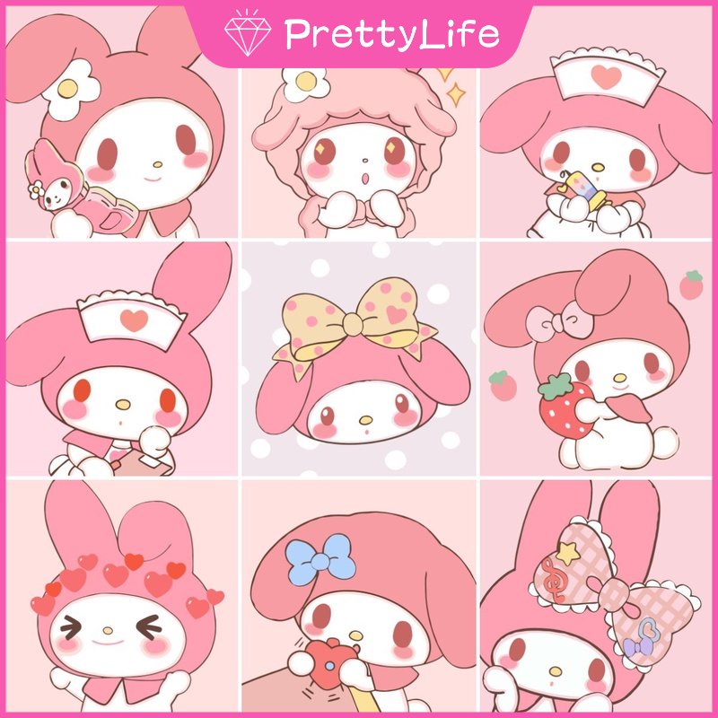 (พร้อมส่ง) Sanli Omeleti ภาพจิตรกรรมปักครอสสติตช์ ติดประดับเพชร คริสตัล รูปการ์ตูนเด็ก 5D ขนาด 30x30 ซม. สําหรับตกแต่งบ้าน DIY 1 ชุด