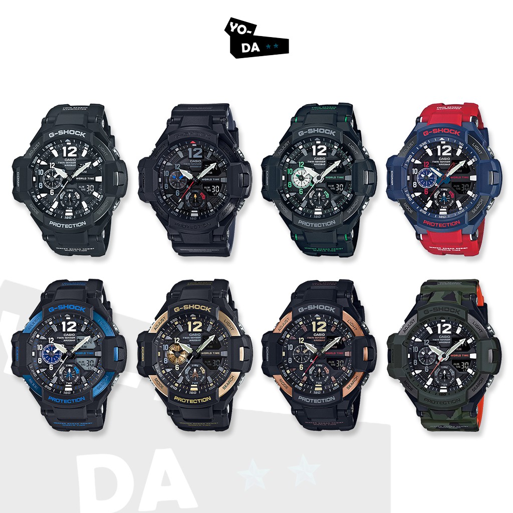 นาฬิกาข้อมือ Casio G-Shock รุ่น GA-1100 GRAVITYMASTER Series 'สินค้ารับประกัน CMG 1 ปี'