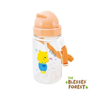 Blessed Forest กระติกน้ำไตรตัน ขวดน้ำ Tritan Bottle 360 ml. (มี 3 สี) แถมฟรี หลอดx2 แปรงล้างหลอด &amp; O-ring /BF-6110ST5