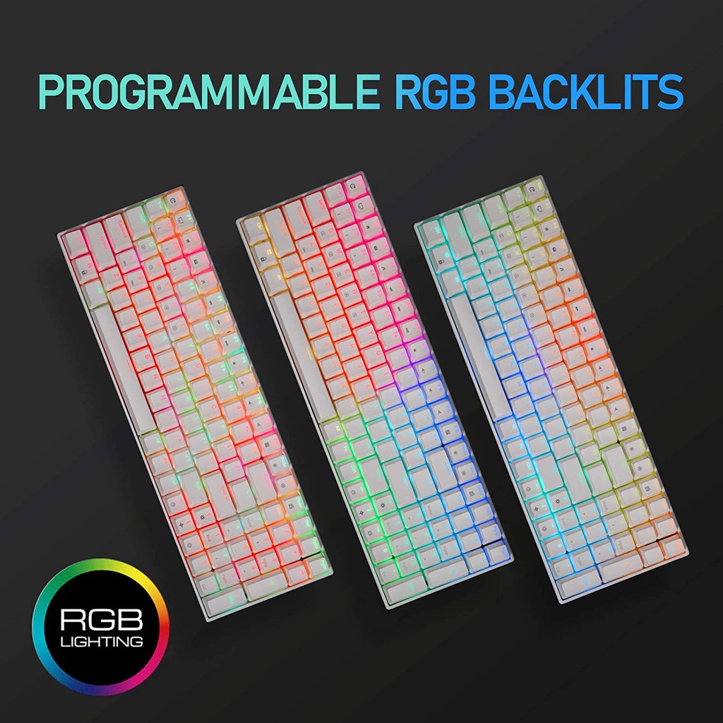 ¤Royal Kludge RK100 RGB - Hotswap เปลื่ยนสวิตซ์ได้ เลเซอร์ภาษาไทย ⌨️ ...