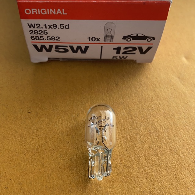 หลอดไฟหรี่ T10 12V 5W