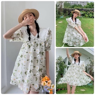 Greenery Tulip Dress ป้าย YPY