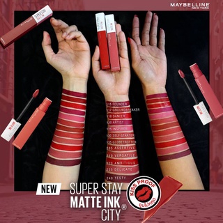 [พร้อมส่ง] Maybelline SUPER STAY MATTE INK  ลิควิดลิปสติก