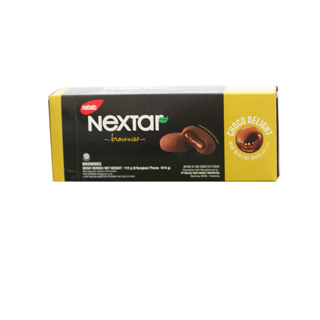 Brownie nextar nabati 1 กล่องมี 8 ชิ้น Exp 01/2023