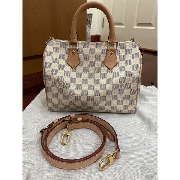 LV speedy bandoulière 25 azur