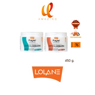 แท้/ถูก Lolane Pixxel Hair Spa Mask CRYSTAL KERATIN ผมนุ่มสลวย เงางาม เคราติน ขนแกะ 450 กรัม