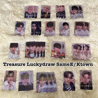 พร้อมส่ง การ์ด Treasure : Luckydraw Ktown / SameE