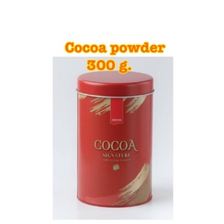 Aroma Cocoa Powder Signature ผงโกโก้ เเท้ 100% เกรด A ขนาด 300 กรัม