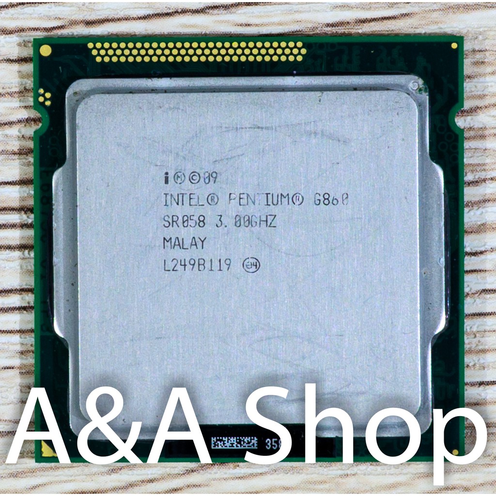 CPU INTEL PENTIUM G860 Socket 1155 (มือสอง)