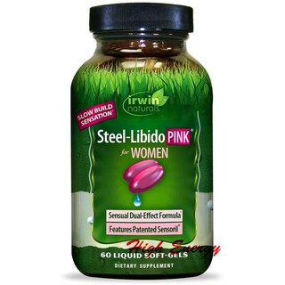 Irwin Naturals, Steel-Libido PINK® for WOMEN, 60 Liquid Soft-Gels