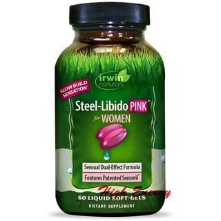 Irwin Naturals, Steel-Libido PINK® for WOMEN, 60 Liquid Soft-Gels