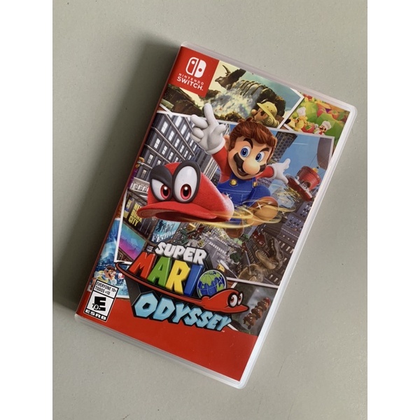 Mario odyssey แผ่นเกมส์ Nintendo switch มือสอง