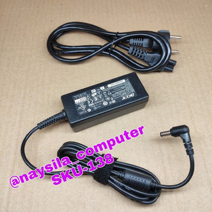อะแดปเตอร์ชาร์จ Acer 19V 2.1A ADP-45JH Z1402 D150 D250 D255 E3-112