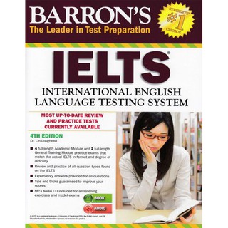 DKTODAY หนังสือ BARRONS IELTS WITH MP3 (4ED)