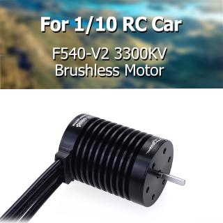 *   FF540-V2 3300 kv/4370 kv มอเตอร์เซ็นเซอร์ไร้สายกันน้ําสําหรับ 1/10 rc รถแข่ง drift  *