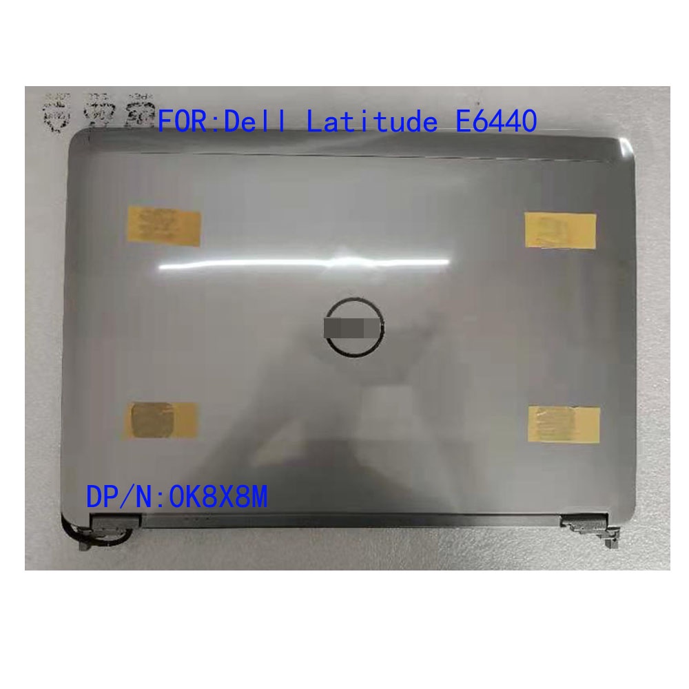 ใหม่ Dell Latitude E6440 LCD ฝาครอบด้านหลังพร้อมฝาปิดสายเคเบิลบานพับ M16D4 0M16D4 K8X8M 0K8X8M AM0VG