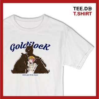 TEE.DD.TSHIRT เสื้อยืด Goldilock มีทั้ง ครอป &amp; คลาสสิก มีหลายสี ใส่ได้ทั้งชาย-หญิง ผ้านุ่มใส่สบาย ไม่ย้วย ไม่ต้องรีด